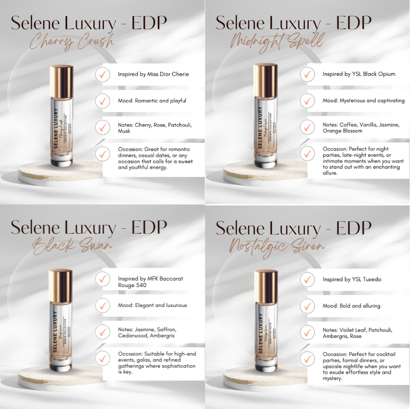 Selene's Luxury Perfume Gift Set For Women - 4 X 20ML