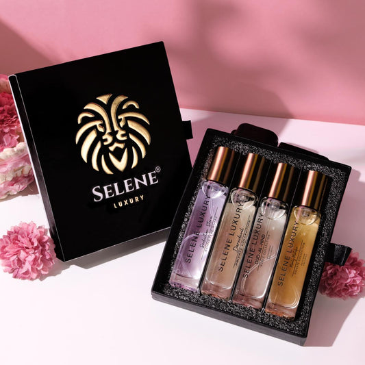 Selene's Luxury Perfume Gift Set For Women & Men (Unisex) - 4 X 20ML