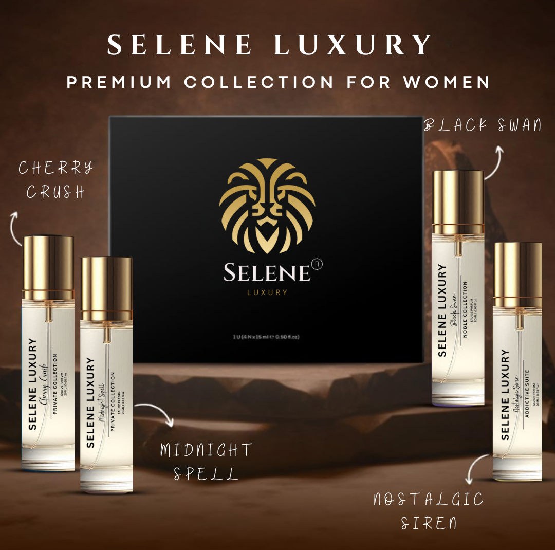 Selene's Luxury Perfume Gift Set For Women - 4 X 20ML